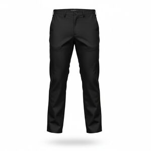 Haggar Black Straight Fit Dress Pants